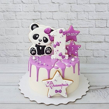 Торт "Панда" купить - домодедово.сладкоежкин.рф