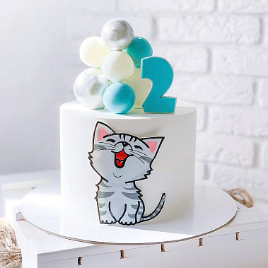 Торт "Мурчалка" купить - домодедово.сладкоежкин.рф