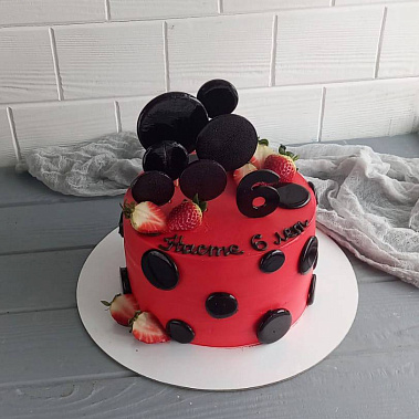 Торт "Божья коровка" купить - домодедово.сладкоежкин.рф