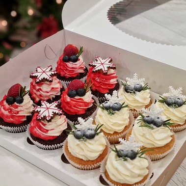 «Зимний букет». купить - домодедово.сладкоежкин.рф