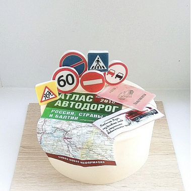 Торт "Покорительнице дорог" купить - домодедово.сладкоежкин.рф