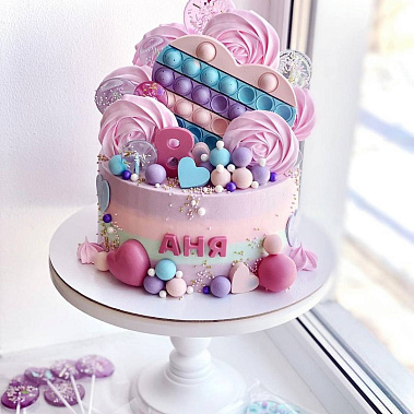 Торт "Сладкий поп-ит" купить - домодедово.сладкоежкин.рф