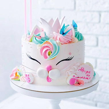 Торт "Сладкий котик" купить - домодедово.сладкоежкин.рф