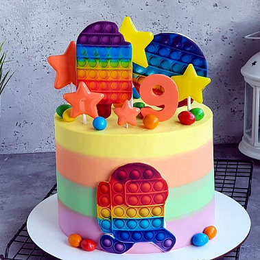 "Радужный поп-ит" купить - домодедово.сладкоежкин.рф