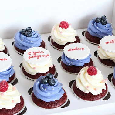 Капкейки "Бусинка" купить - домодедово.сладкоежкин.рф