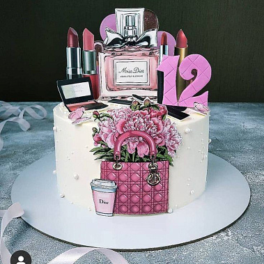 Торт "Косметика" купить - домодедово.сладкоежкин.рф