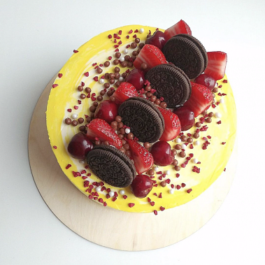 Торт " Солнечное настроение" купить - домодедово.сладкоежкин.рф