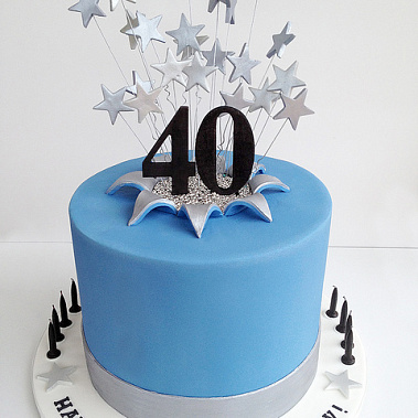 Торт "40" купить - домодедово.сладкоежкин.рф